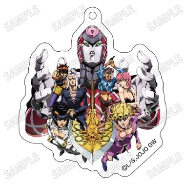 『ジョジョの奇妙な冒険 黄金の風』アクリルキーホルダー【RE】A